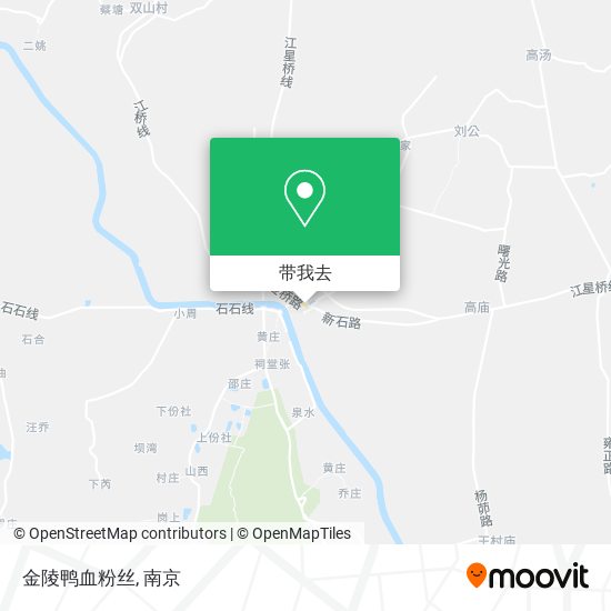 金陵鸭血粉丝地图