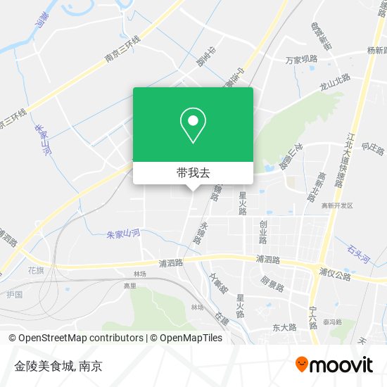 金陵美食城地图