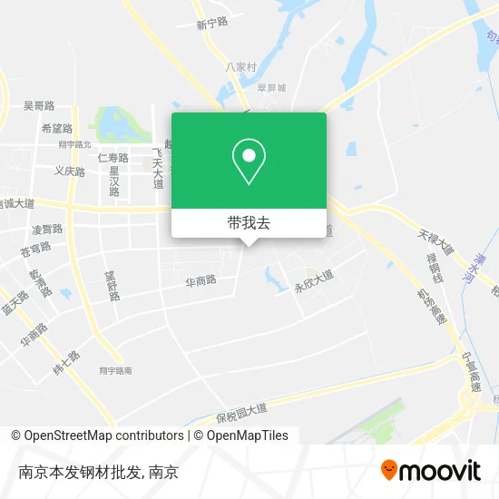 南京本发钢材批发地图