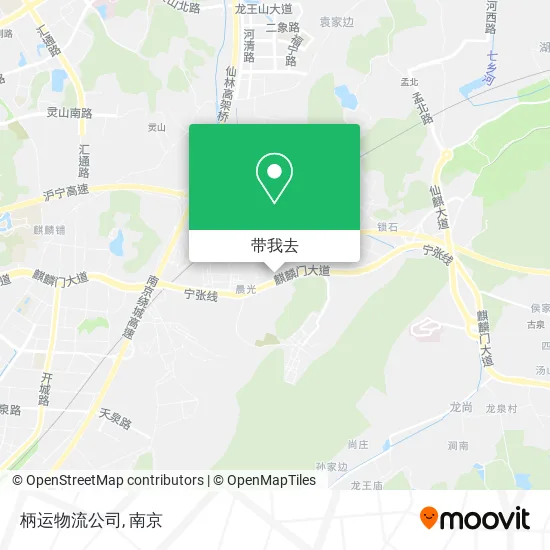 柄运物流公司地图