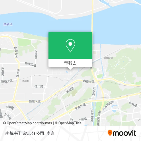 南炼书刊杂志分公司地图