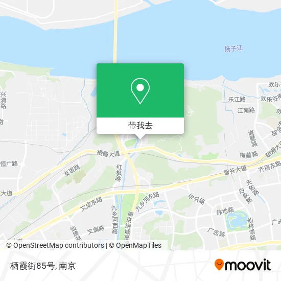 栖霞街85号地图