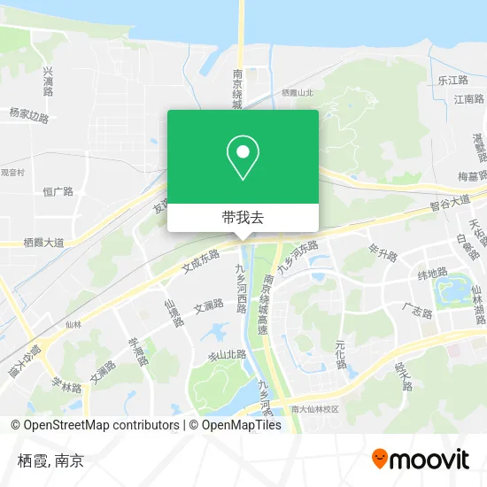 栖霞地图