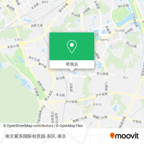 南京紫东国际创意园-东区地图