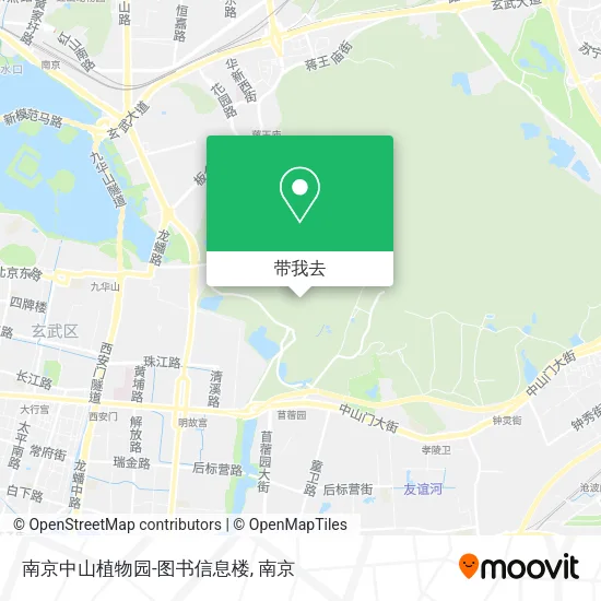 南京中山植物园-图书信息楼地图