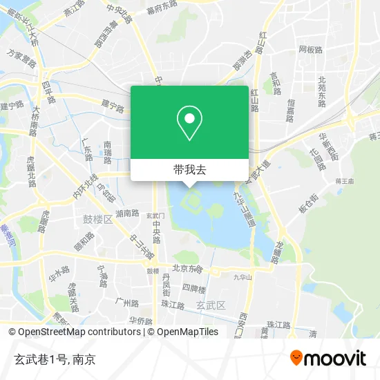玄武巷1号地图