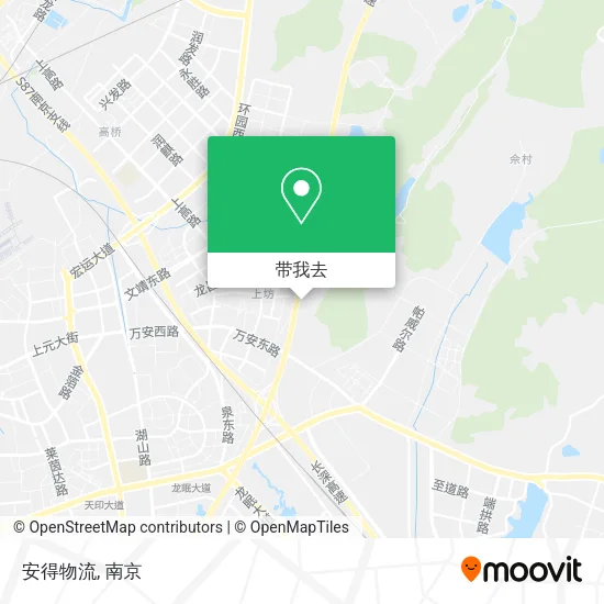 安得物流地图