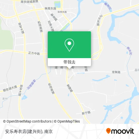 安乐寿衣店(建兴街)地图