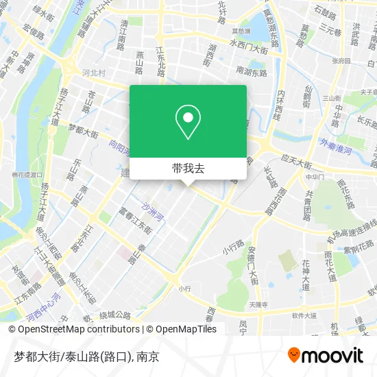 梦都大街/泰山路(路口)地图