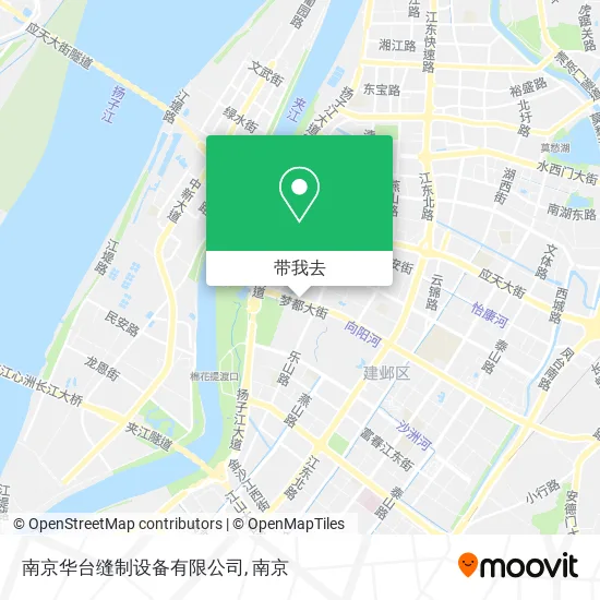南京华台缝制设备有限公司地图