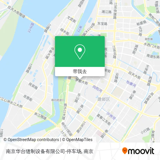 南京华台缝制设备有限公司-停车场地图