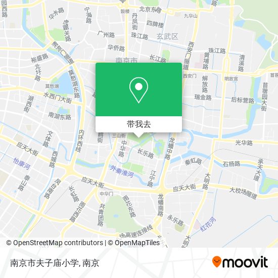 南京市夫子庙小学地图