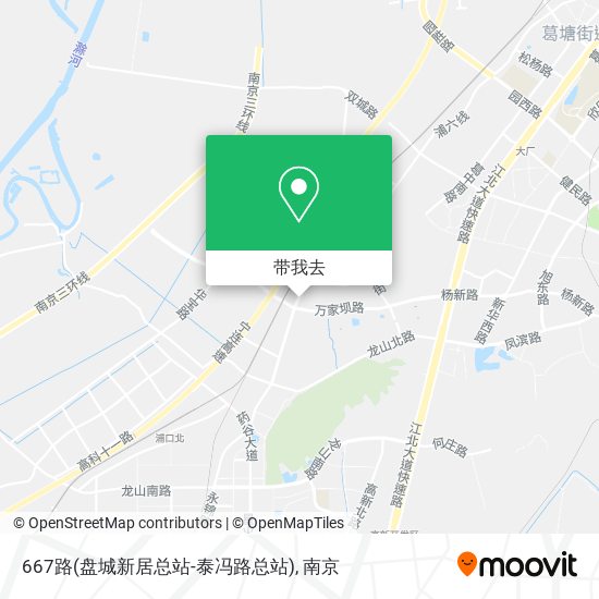 667路(盘城新居总站-泰冯路总站)地图