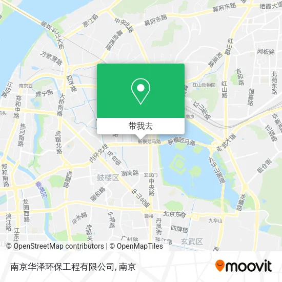 南京华泽环保工程有限公司地图