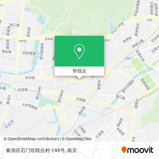 秦淮区石门坎联合村-149号地图