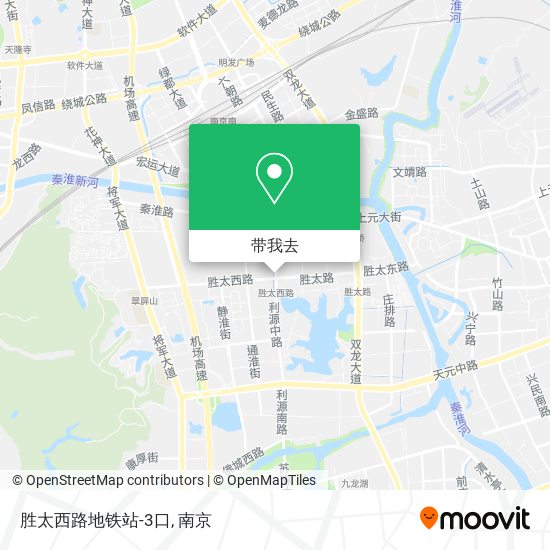 胜太西路地铁站-3口地图
