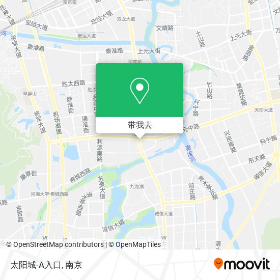 太阳城-A入口地图