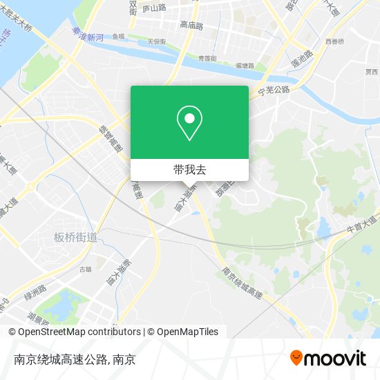 南京绕城高速公路地图