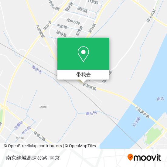 南京绕城高速公路地图