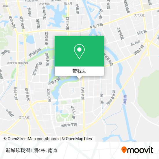 新城玖珑湖1期4栋地图