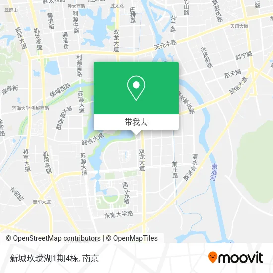 新城玖珑湖1期4栋地图