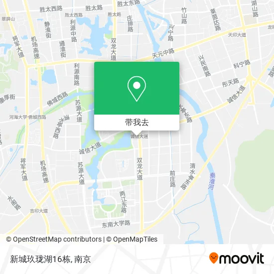 新城玖珑湖16栋地图