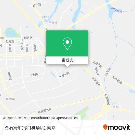 金石宾馆(禄口机场店)地图