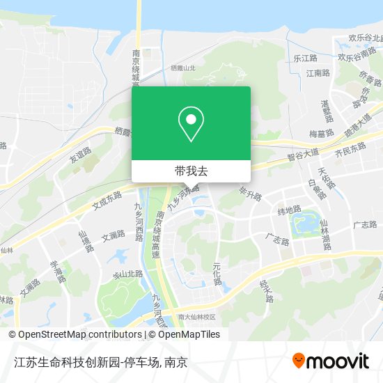 江苏生命科技创新园-停车场地图