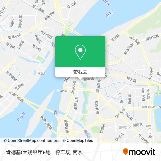 肯德基(大观餐厅)-地上停车场地图