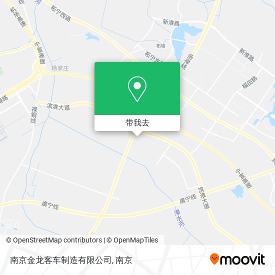 南京金龙客车制造有限公司地图