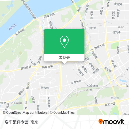 客车配件专营地图