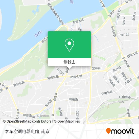 客车空调电器电路地图