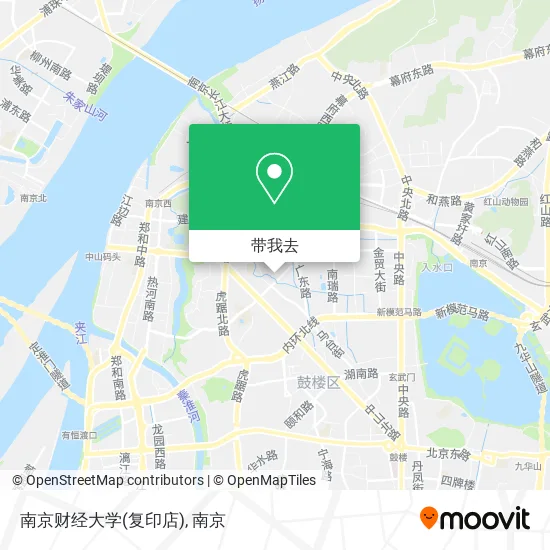 南京财经大学(复印店)地图