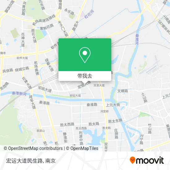 宏运大道民生路地图