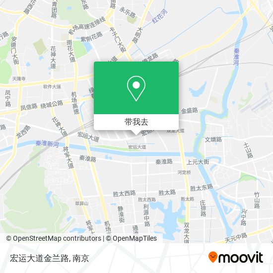 宏运大道金兰路地图