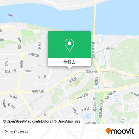 宏运路地图