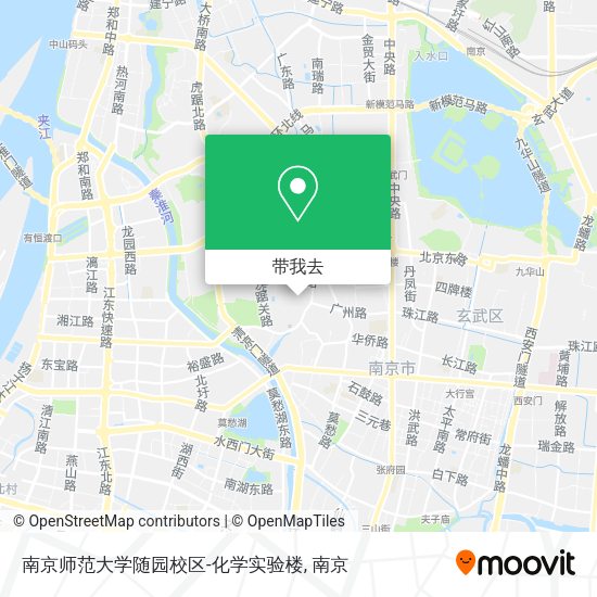 南京师范大学随园校区-化学实验楼地图