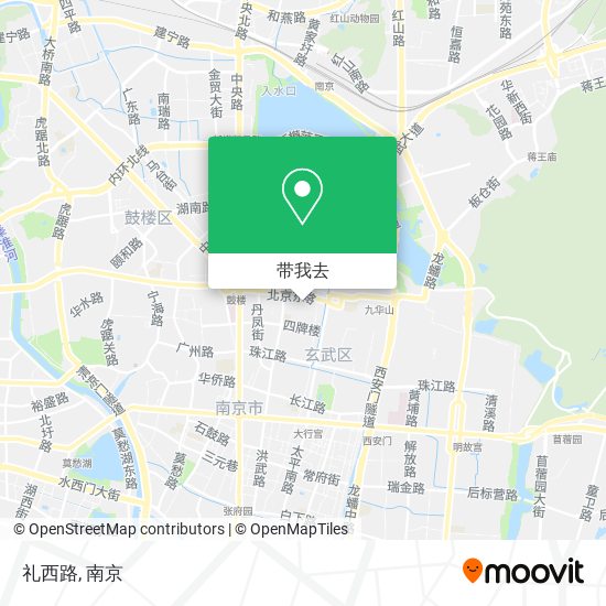 礼西路地图
