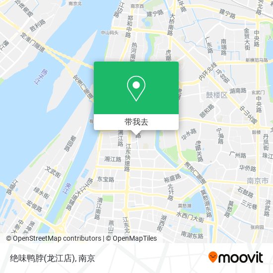 绝味鸭脖(龙江店)地图