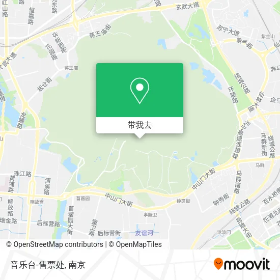 音乐台-售票处地图