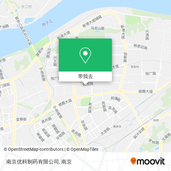 南京优科制药有限公司地图