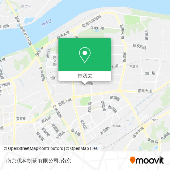 南京优科制药有限公司地图