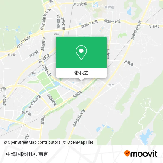 中海国际社区地图