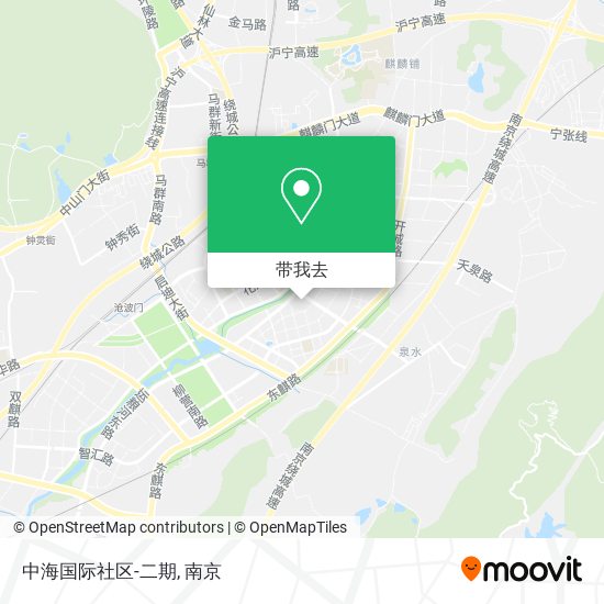 中海国际社区-二期地图