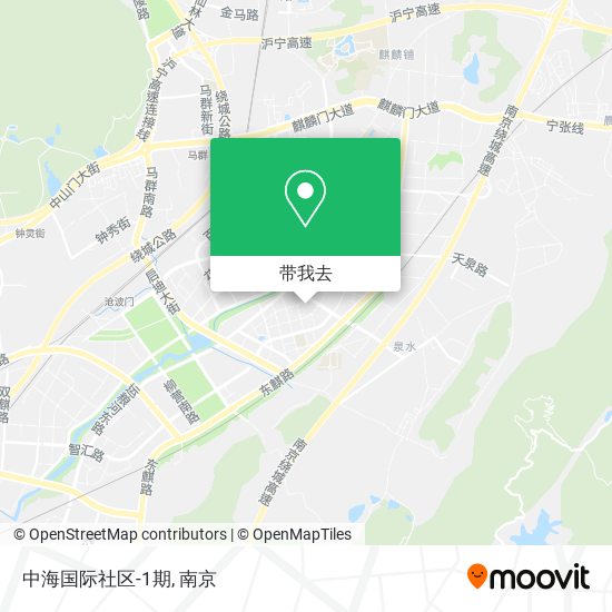 中海国际社区-1期地图