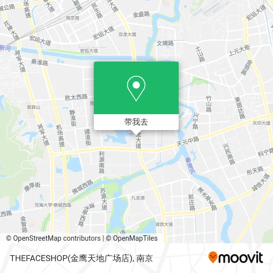 THEFACESHOP(金鹰天地广场店)地图