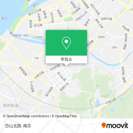 岱山北路地图