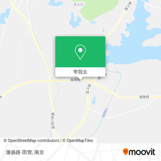 滁扬路·田营地图