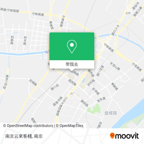 南京云來客棧地图