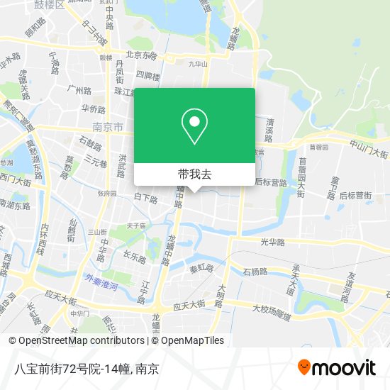 八宝前街72号院-14幢地图